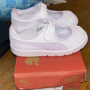 Puma courtflex v3 Lina inf white lilac frost puma